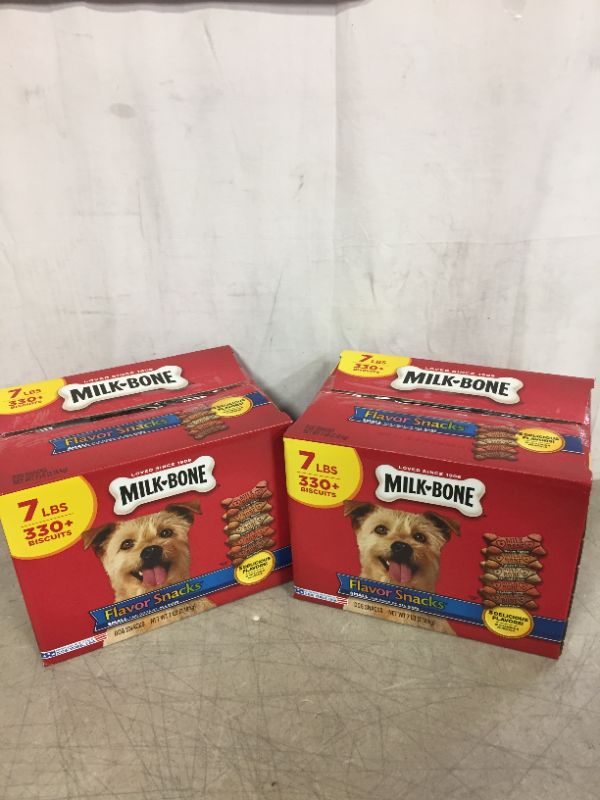 Photo 2 of 7 Lbs Flavor Biscuit Dog Snacks for Small to Medium Breeds
(2 pack) (factory sealed)
EXP 6/2/2022 