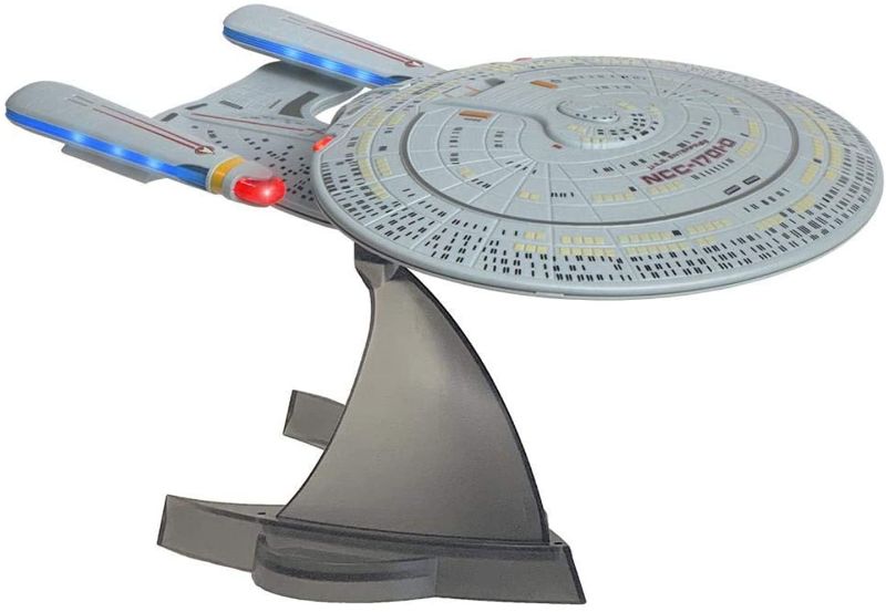 Photo 1 of Star Trek U.S.S. Enterprise 1701-D – Enterprise Replica Bluetooth Speaker, Engine Noise Sleep Machine, Night Light, Sound Effects – Memorabilia, Gifts, Gadgets, Collectibles for Star Trek Fans
