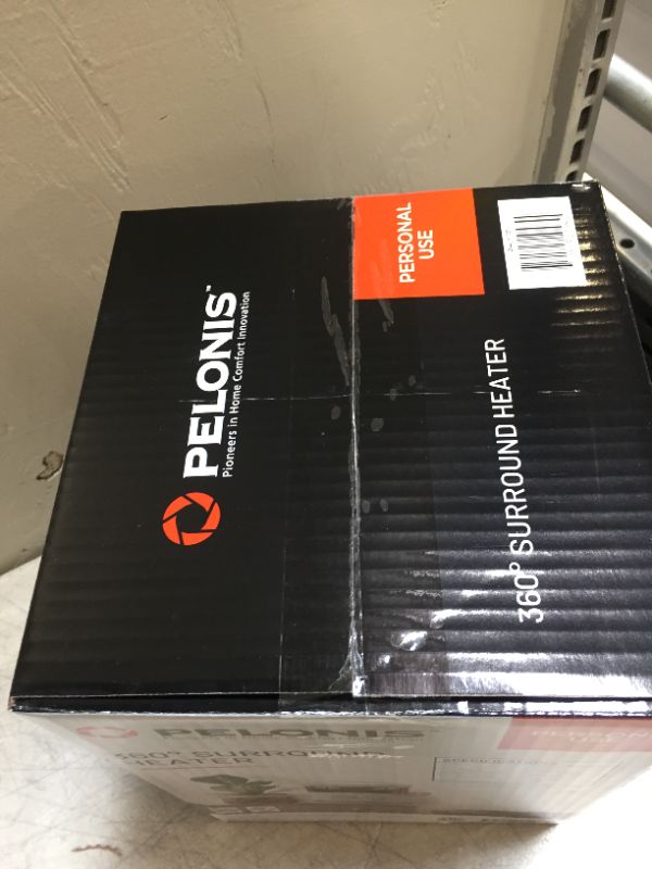 Photo 3 of PELONIS PH-17P 1500W Fast Heating, Programmable Thermostat, Easy Control, Widespread Oscillation, Over Heating Tip-Over Switch Protection, 360-Degree Surround Fan Forced Heater
(factory sealed) (opened to take photos)