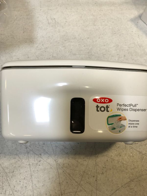 Photo 2 of Misc XO Tot Perfect Pull Wipes Dispenser, Gray/trimline phone/food jar