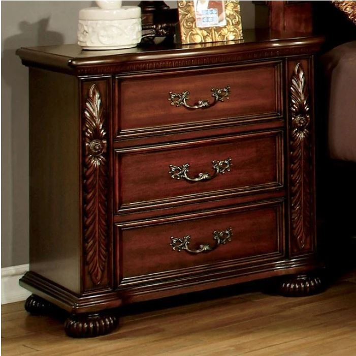 Photo 1 of Arthur Night Stand - Brown Cherry
