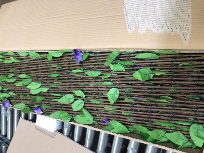 Photo 1 of EXTENDING WALL OF FAKE FLOWERS DECOR