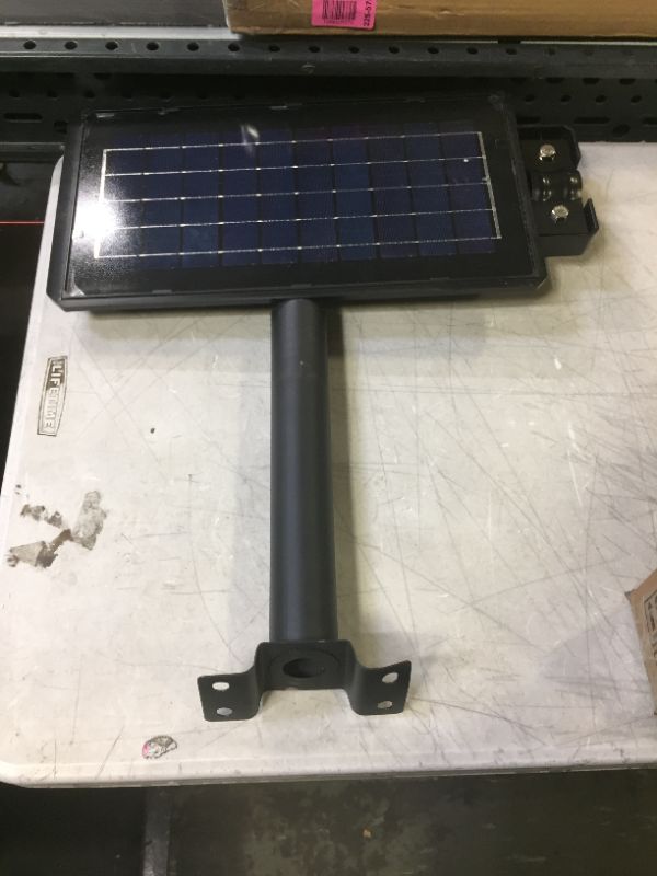 Photo 2 of 400W Solar Street Light Outdoor 40000 Lumens Dusk to Dawn Motion Sensor Solar Lights Outdoor IP65 Waterproof LED Flood Light Solar Powered with Remote Control---ITEM IS DIRTY---HAS SOME SMALL SCRATCHES AROUND IT---LOOSE HARDWARE---
