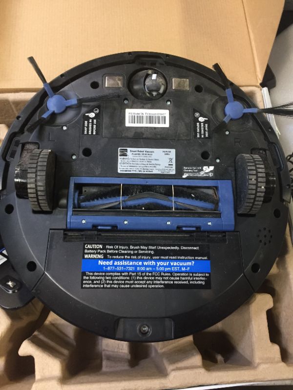 Photo 4 of Kenmore 31510 Smart Robot Vacuum Cleaner - Black/Blue---ITEM IS DIRTY---
