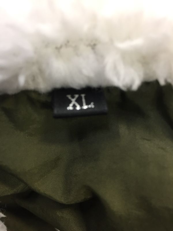 Photo 3 of Youth Fashion Waterproof Warm Hooded Winter Coat Thickend Fleece Lined Cotton Coat ---XL---GREEN---