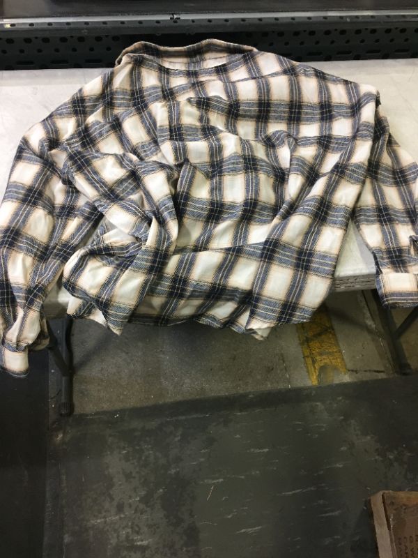 Photo 2 of FLANNEL SHIRT---MEDIUM---