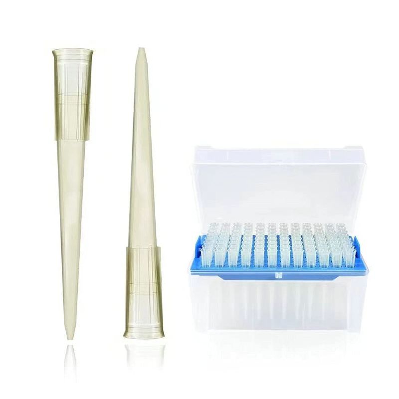 Photo 1 of 200ul Pipette Tips - Universal Pipette Tips - Racked,RNase/DNase Free & Pyrogen Safe, Clear, 96 Tips/Rack Pk x 10 Racks?960 Tips?(Yellow)---EXPIRES 2024 11 08---
