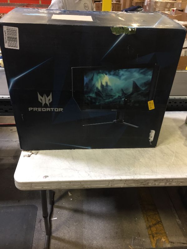 Photo 1 of Acer Predator 27" Class UHD G-Sync IPS Gaming Widescreen Monitor 4K XB273K
