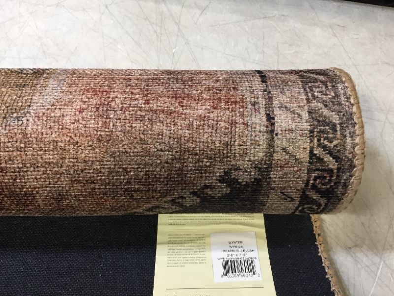 Photo 1 of Loloi II Wynter Geometric Traditional Area Rug, Brown, 2'.6" x 7'.6"