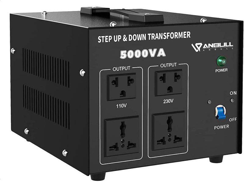 Photo 1 of Anbull Voltage Converter 5000 Watt Voltage Transformer, 220V / 230V / 240 Volt to 110V / 120 Volt or 110V / 120 Volt to 220V / 230V / 240 Volt, Heavy Duty Step Up & Down Transformer Converter
