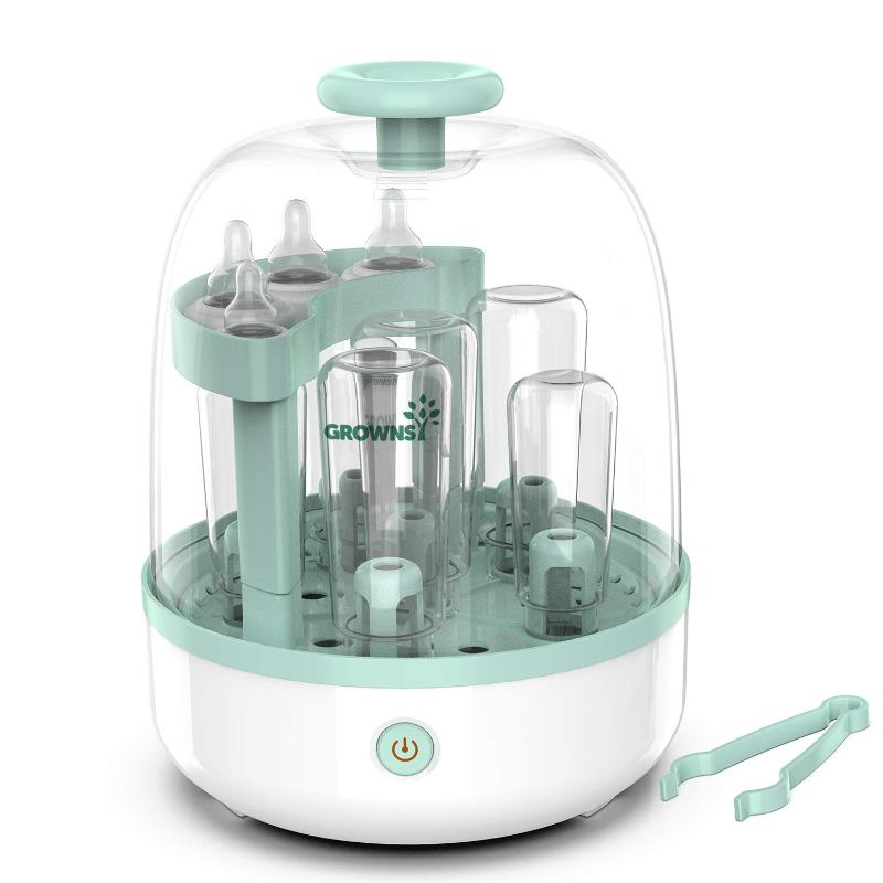 Photo 1 of Bottle Sterilizer, Baby Bottle Steam Sterilizer Sanitizer for Baby Bottles Pacifiers Breast Pumps Large Capacity and 99.99% Cleaned in 8 Mins
