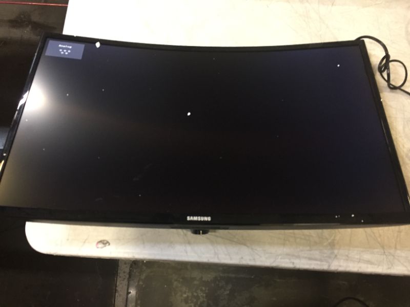 Photo 3 of Samsung C27F390 27" Curved Screen LED LCD Business Monitor - 1920 x 1080 FHD Display - Vertical Alignment (VA) Panel - 1800R Ultra-curved screen---SCREEN IS DIRTY---