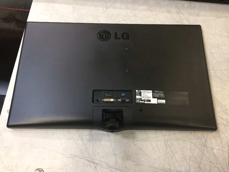 Photo 3 of LG 24M47VQ 24-Inch LED-lit Monitor, Black---MISSING HDMI CABLE---
