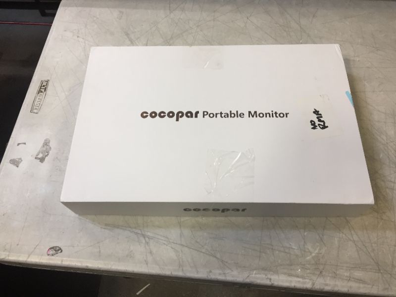 Photo 1 of COCOPAR USB-C Portable Monitor - 15.6 Inch FHD HDR FreeSync Zero Frame USB-C Computer Display with Dual Type-C Mini HDMI for Laptop PC Phone Mac Surface Xbox PS4 Switch, with Cover