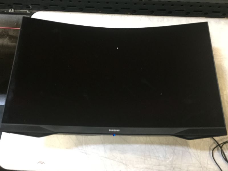 Photo 2 of SAMSUNG Odyssey G5 Series 27-Inch WQHD (2560x1440) Gaming Monitor, 144Hz, Curved, 1ms, HDMI, Display Port, FreeSync Premium (LC27G55TQWNXZA)