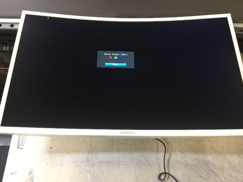 Photo 2 of Samsung 27" Curved Monitor - Model #LC27F391FHNXZA
