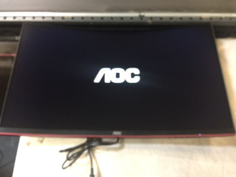 Photo 3 of AOC CQ32G1 31.5" Curved Frameless Gaming Monitor, Quad HD 2560x1440, VA panel, 4 ms Response Time, MPRT, 144Hz, FreeSync, DisplayPort/HDMI/VGA, VESA, Black
