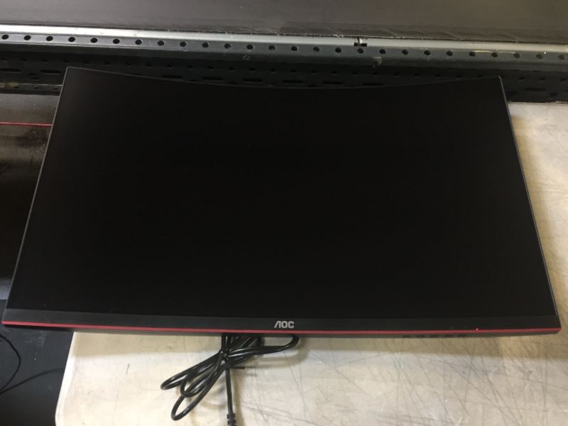 Photo 2 of AOC CQ32G1 31.5" Curved Frameless Gaming Monitor, Quad HD 2560x1440, VA panel, 4 ms Response Time, MPRT, 144Hz, FreeSync, DisplayPort/HDMI/VGA, VESA, Black
