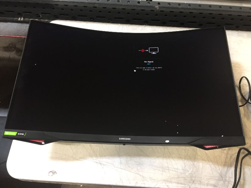 Photo 2 of SAMSUNG Odyssey G7 Series 27-Inch WQHD (2560x1440) Gaming Monitor, 240Hz, Curved, 1ms, HDMI, G-Sync, FreeSync Premium Pro (LC27G75TQSNXZA)