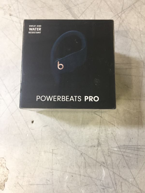 Photo 3 of Powerbeats Pro Wireless Earphones - Apple H1 Headphone Chip, Class 1 Bluetooth, 9 Hours of Listening Time, Sweat Resistant Earbuds, Built-in Microphone - Navy
