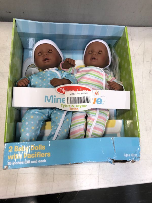 Photo 1 of Melissa & Doug Mine to Love - Tyler & Taylor Twins

