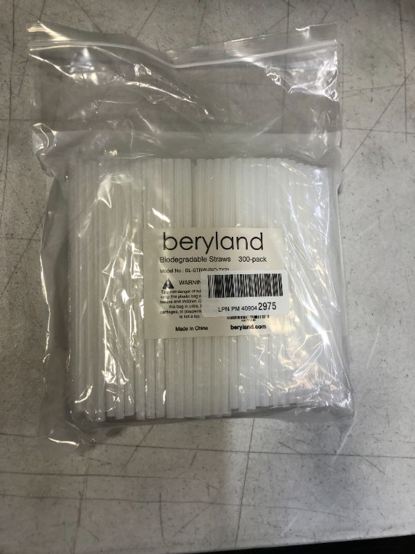 Photo 1 of 300 Count Biodegradable Straws