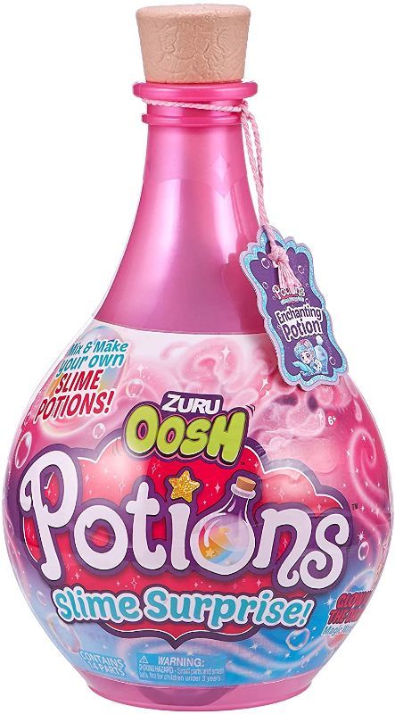Photo 1 of Oosh Slime Potions Lab Surprise DIY Slime Kit Pink- Discover Magical Fluffy Putty Slime Recipes for Kids Ages 4+
