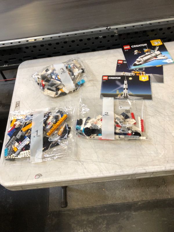 Photo 2 of LEGO Creator 3 in1 Space Shuttle Adventure 31117 Building Kit


