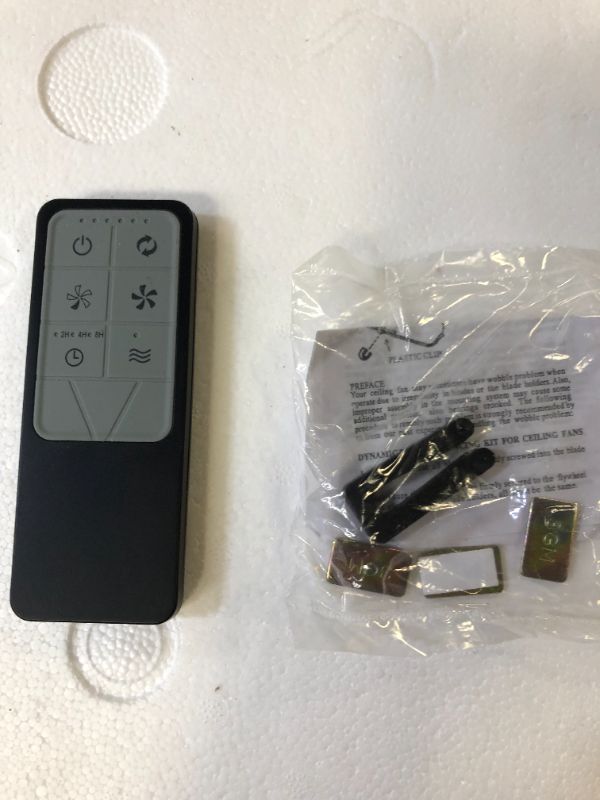 Photo 5 of Wesley 52 in. Indoor/Outdoor Oil Rubbed Bronze DC Motor Ceiling Fan with Remote Control
(( OPEN BOX ))
** PARTIAL HARDWARE IS MISSING **