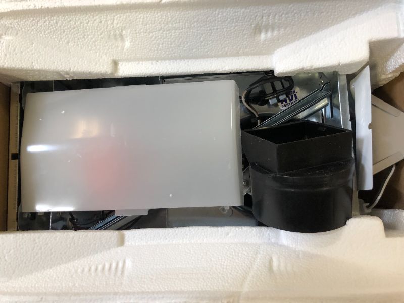 Photo 1 of Broan-NuTone 80 CFM Ceiling Bathroom Exhaust Fan with Light and 1300-Watt Heater
(( OPEN BOX ))
** MISSING PARTIAL ACCESSORIES **
