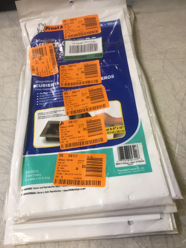 Photo 1 of Frost King Magnetic Vent Covers 6 PACKS OF 3
