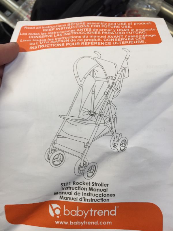 Photo 6 of Rocket Stroller SE - Magnet Black