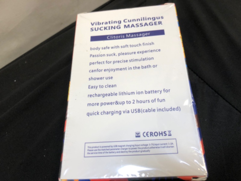 Photo 2 of --brand new factory sealed--vibrating cunnilingus sucking massager