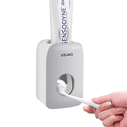 Photo 1 of ***BRAND NEW FACTORY SEALED***CHRUNONE Automatic Toothpaste Dispenser Wall Mounted, Free Hands Toothpaste Squeezer for Family Kids Shower Washroom Bathroom, Gray
