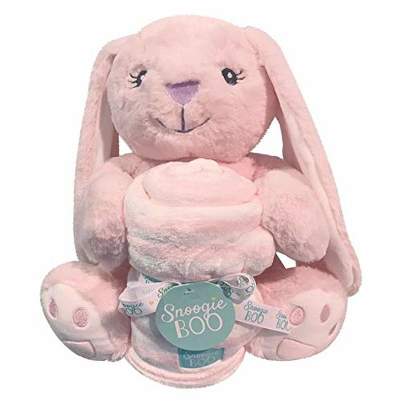 Photo 1 of Home  Happycare Tex SNOOGIE Boo Hug ME Ultra Soft Blanket with Stuffed Large SIZEANIMAL Toy Set
