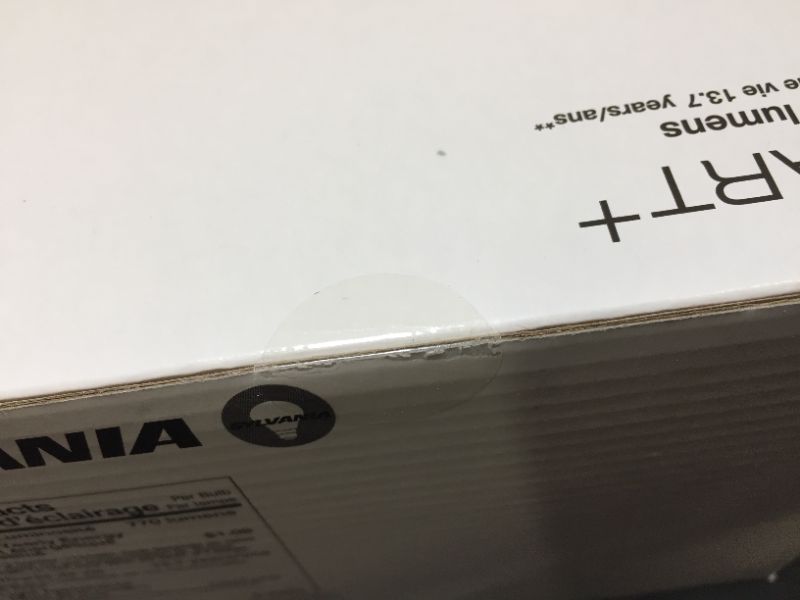 Photo 1 of Brand new factory sealed--2 - SYLVANIA SMART+ Bluetooth LED Light Bulbs, BR30 9W Soft White, Dimmable,
