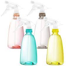 Photo 1 of Youngever 6 Pack Empty Plastic Spray Bottles, Spray Bottles for Hair and Cleaning Solutions in 6 Colors (16OZ)
