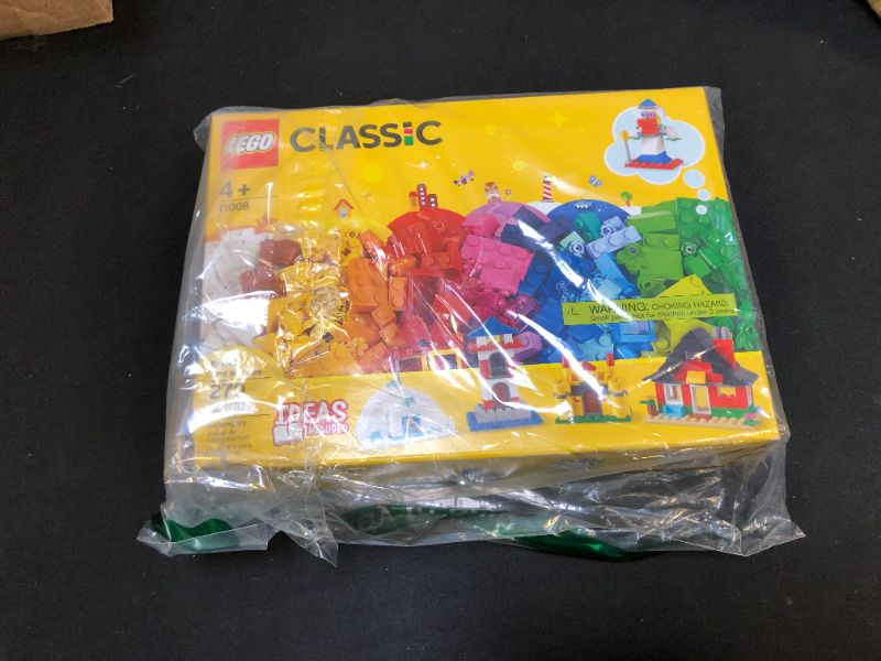 Photo 2 of LEGO Classic Bricks and Houses 11008 Kids’ Building Toy Starter Set with Fun Builds to Stimulate Young Minds (270 Pieces)