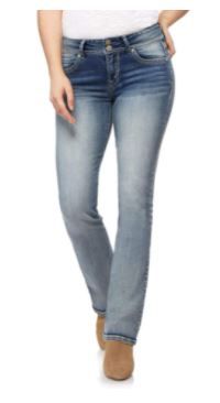 Photo 1 of WallFlower Women's Plus Size Instastretch Luscious Curvy Bootcut Jeans 18 plus