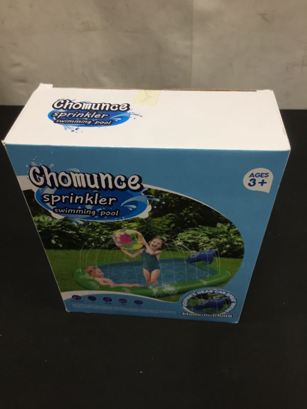 Photo 1 of Chomunce Inflatable Swimming Pool with Water Jets Outdoor for Water Walking Summer Games Small Large for Boy