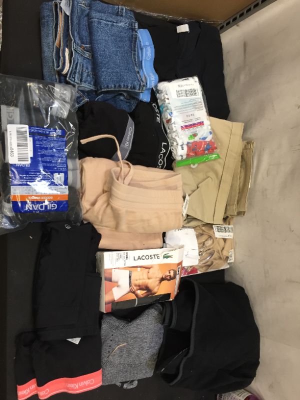 Photo 1 of miscellaneous clothes different size and style 