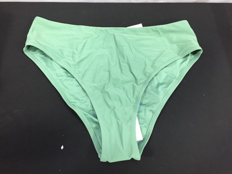 Photo 3 of 1 Piece Myra Green Mid Waisted Bikini Bottom
Size XL 