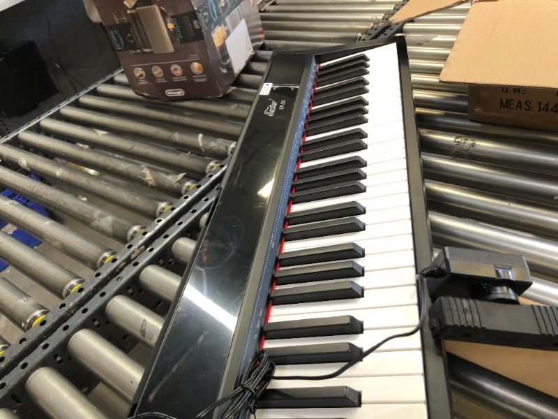 Photo 5 of Eastar EP-120 88-Key Weighted Keyboard Piano with Touch-sensitive screen, Portable Digital Piano with Sustain Pedal, Power Supply for Beginner
