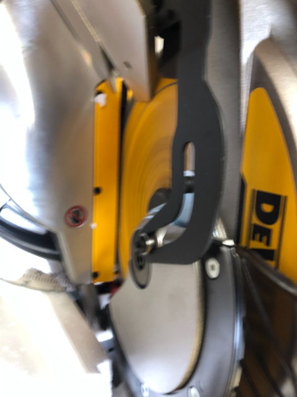 Photo 2 of DEWALT Miter Saw, Double-Bevel, Compound, 12-Inch, 15-Amp (DWS716)
