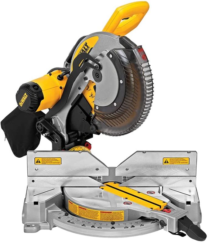 Photo 1 of DEWALT Miter Saw, Double-Bevel, Compound, 12-Inch, 15-Amp (DWS716)
