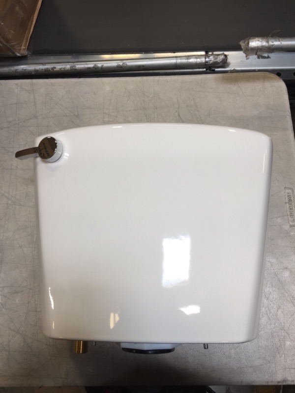 Photo 2 of Cadet Pro 1.28 GPF Single Flush Toilet Tank Only in White
