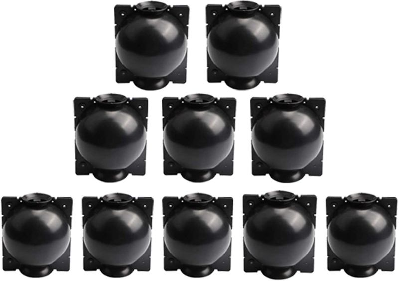 Photo 1 of 10 PCS Rooting Device Ball, Assisted Plant Rooting Device, Reusable High Pressure Propagation Ball for Various Plants, Black (S, Black)
