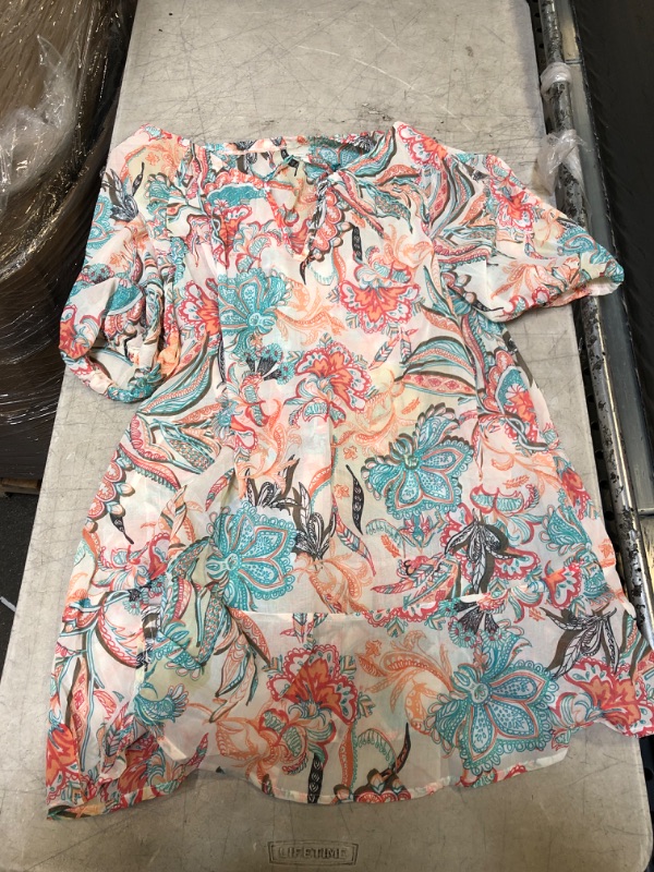 Photo 1 of Caramel Slip Dress. Medium
Generic Multicolored Dress. Small
