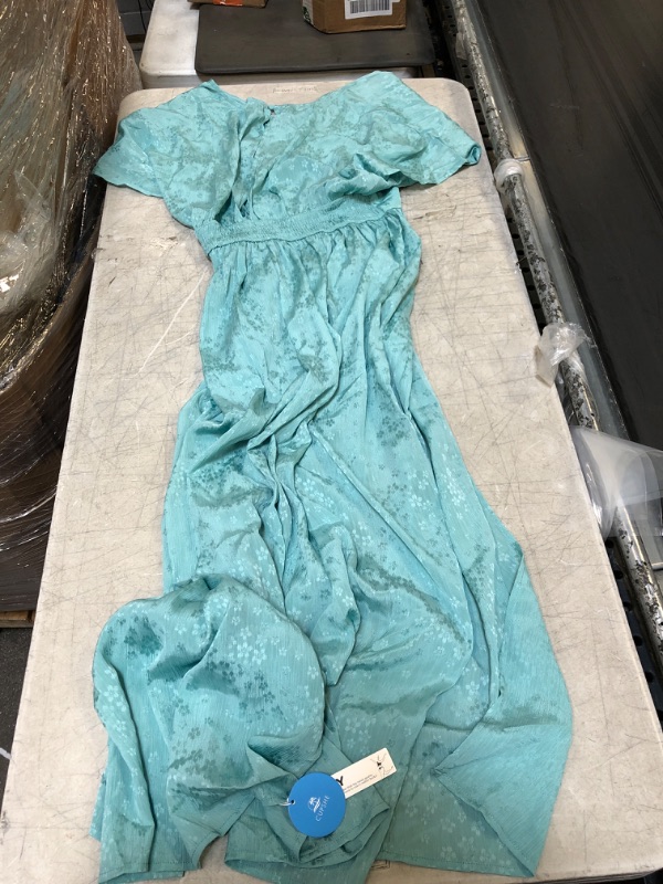 Photo 1 of Estefania Slit Side Cut-Out Back Dress. Large
