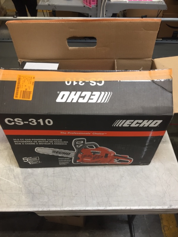 Photo 4 of 14 in. 30.5 cc Gas 2-Stroke Cycle Chainsaw
